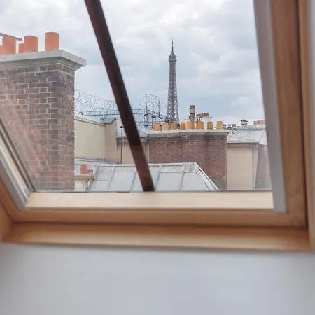 Lägenhet Climatise 1br Triangle D'or Paris